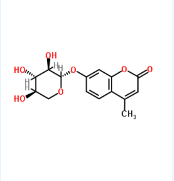 4-甲基香豆素基-β-D-吡喃木糖苷，CAS：6734-33-4