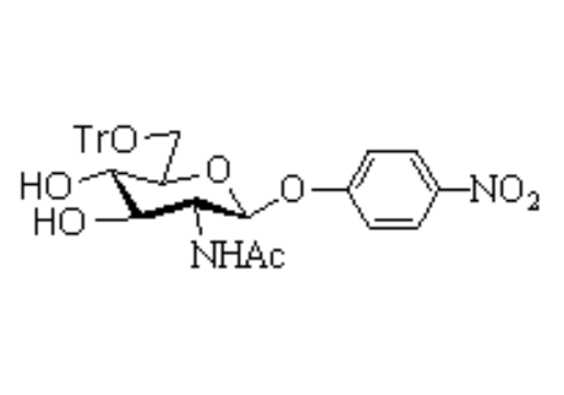 4-硝基苯基-2-乙酰氨基-2-脱氧-6-O-三苯甲基-β-D-吡喃葡萄糖苷
