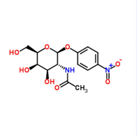 4-硝基苯基-2-乙酰氨基-2-脱氧-β-D-吡喃半乳糖苷，CAS: 14948-96-0