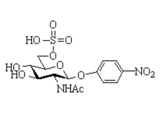 4-硝基苯基-2-乙酰氨基-2-脱氧-β-D-吡喃葡萄糖苷-6-硫酸盐
