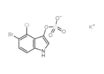 4-氯-3-吲哚基硫酸钾盐  CAS号	6578-07-0