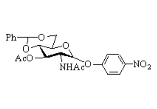 4-硝基苯基-2-乙酰氨基-2-脱氧-3-乙酰基-O-4,6-苄叉-α-D-吡喃葡萄糖苷