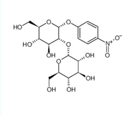 4-硝基苯基-2-O-(α-D-吡喃葡萄糖苷)-α-D-吡喃葡萄糖苷，CAS: 147103-31-9