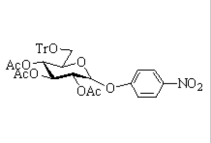 4-硝基苯基-2,3,4-O-三乙酰基-6-O-三苯甲基-α-D-吡喃葡萄糖苷