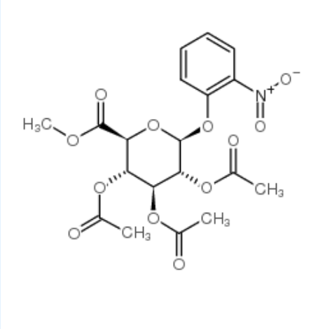 2-硝基苯基-2,3,4-O-三乙酰基-β-D-吡喃葡糖糖醛酸苷甲酯，CAS: 55274-44-7
