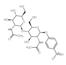 4-硝基苯基-Β-D-N,N&#039;-二乙酰壳二糖苷 CAS号	7284-16-4