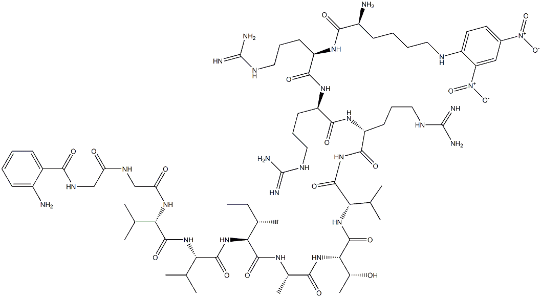 Abz淀粉样β/A4蛋白前体770（708-715）-Lys（Dnp）-D-Arg-D-Arg-D-Arg酰胺,CAS:1182723-43-8