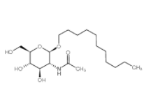 十一烷基-2-乙酰氨基-2-脱氧-beta-D-吡喃葡糖苷	 CAS号	152914-68-6