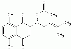 乙酰紫草素,CAS:24502-78-1
