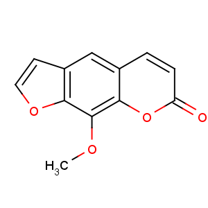 8-甲氧基补骨脂素,CAS:298-81-7