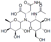 N- [2-乙酰氨基-2-脱氧-6-O-（α-L-呋喃糖苷）-D-吡喃葡萄糖基] -L-天冬酰胺.CAS:62203-19-4