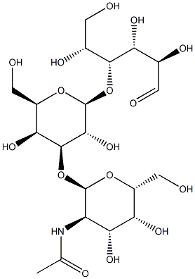 4-O-[3-O-(2-Acetamido-2-deoxy-a-D-galactopyrosyl)-b-D-galactopyrosyl]-D-glucose.CAS:96623-71-1