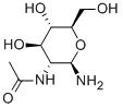 N-乙酰-beta-D-葡糖糖胺, 2-脱氧-2-乙酰氨基-beta-D-葡萄糖, CAS:14131-68-1