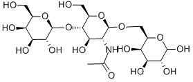 6-O- [2-乙酰氨基-2-脱氧-4-O-（B-d吡喃半乳糖基） - 嵌段 - d-D-吡喃葡萄糖基]-β-D-吡喃半乳糖.CAS:20331-45-7