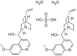 奎尼丁硫酸盐,CAS:6591-63-5