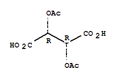 (-)-乙酰基-L-酒石酸,CAS:51591-38-9