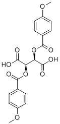 L-(-)-二对甲氧基苯甲酰酒石酸,CAS:50583-51-2