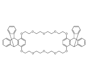 三蝶烯衍生物二对苯撑-34-冠-10 cas：1211739-99-9