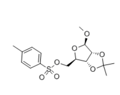 1-甲氧基-2,3-O-异亚丙基-5-O-对甲苯磺酰基-beta-D-呋喃核糖苷，cas4137-56-8
