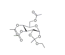 3,4,6-O-三乙酰基-a-D-吡喃葡萄糖-1,2-原酸乙酯, cas:3254-17-9