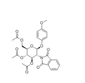 对甲基苯基-3,4,6-O-三乙酰基-2-脱氧-2-邻苯二甲酰亚氨基-b-D-吡喃葡萄糖苷,cas138906-41-9