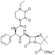 哌拉西林钠,CAS:59703-84-3