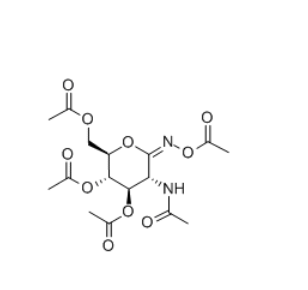 2-乙酰氨基-1,3,4,6-O-四乙酰基-2-脱氧-D-葡萄糖酸肟-1,5-内酯，cas132152-77-3