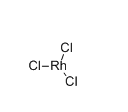 三氯化铑 氯化铑 无水三氯化铑 cas:10049-07-7