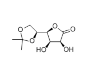 5,6-异丙叉-L-古洛糖酸-1,4-内酯，cas94697-68-4