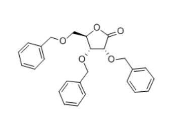 2,3,5-三苄氧基-D-核糖酸-1,4-内酯，cas55094-52-5