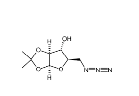5-叠氮-5-脱氧-1,2-异丙叉-α-D-呋喃阿拉伯糖，cas7687-65-2