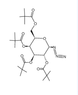 2,3,4,6-四新戊酰基-beta-1-叠氮-D-半乳糖，cas108342-86-5