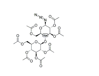 七乙酰基-1-脱氧-1-叠氮-beta-D-纤维二糖,cas33012-50-9