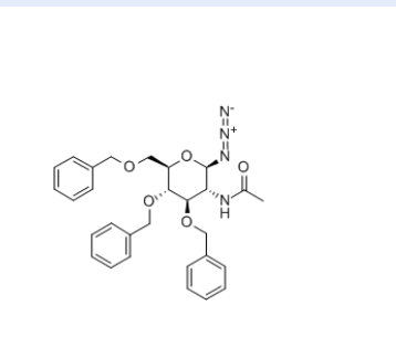 2-乙酰氨基-3,4,6-O-三苄基-2-去氧-1-叠氮-beta-D-葡萄糖，cas214467-60-4