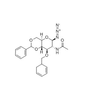 2-乙酰氨基-3-O-苄基-4,6-O-苯亚甲基-2-脱氧-Β-D-吡喃葡萄糖基叠氮)，cas80887-27-0