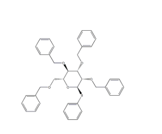 苯基-2,3,4,6-O-四苄基-a-D-1-硫代吡喃甘露糖糖苷，cas116501-53-2