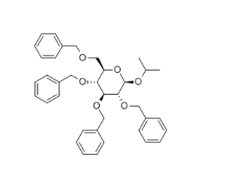 异丙基-2,3,4,6-O-四苄基-b-D-1-硫代吡喃葡萄糖苷，cas114967-51-0