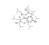三硅醇异丁基-笼形聚倍半硅氧烷 cas：307531-92-6