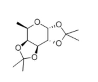 二-O-异丙叉-alpha-D-岩藻糖; 双丙酮-D-岩藻糖，cas4026-27-1