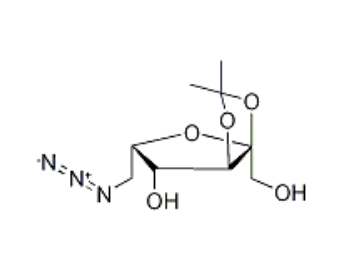 6-脱氧-6-叠氮-2,3-O-异丙叉-a-L-呋喃山梨糖,cas126210-25-1