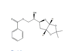 6-苯甲酰基-3-脱氧-1,2-O-异丙叉-α-D-核己呋喃糖，cas20720-46-1