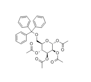 四乙酰基-6-O-三苯甲基-a-D-吡喃甘露糖，cas72691-30-6