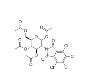 四乙酰基-2-脱氧-2-四氯邻苯二甲酰胺基-beta-D-吡喃葡萄糖,cas174356-26-4