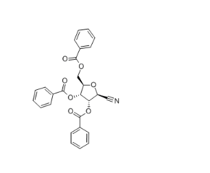 1-氰基-2,3,5-三苯甲酰氧基-beta-D-呋喃核糖，cas23316-67-8