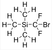 二氟溴甲基三甲基硅烷 ，cas115262-01-6