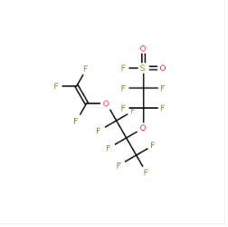 全氟-2-(2-硫酰氟乙氧基)丙基乙烯基醚,cas16090-14-5