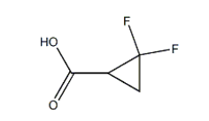 2,2-二氟环丙羧酸，cas107873-03-0