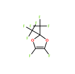 4,5-二氟-2,2-二(三氟甲基)-1,3-二氧杂环戊烯，cas37697-64-6