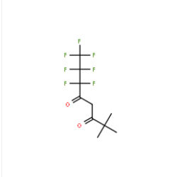 2,2-二甲基-6,6,7,7,8,8,8-七氟-3,5-辛二酮，cas17587-22-3