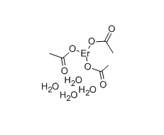 醋酸铒 醋酸铒(III) 四水醋酸铒 cas：15280-57-6